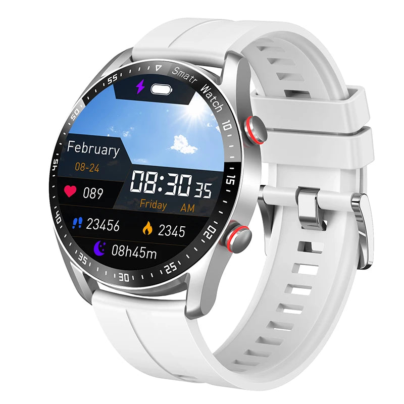 Montre Connectée Bluetooth ChiBear – Écran Rond HD 1.28’’ (IP67)