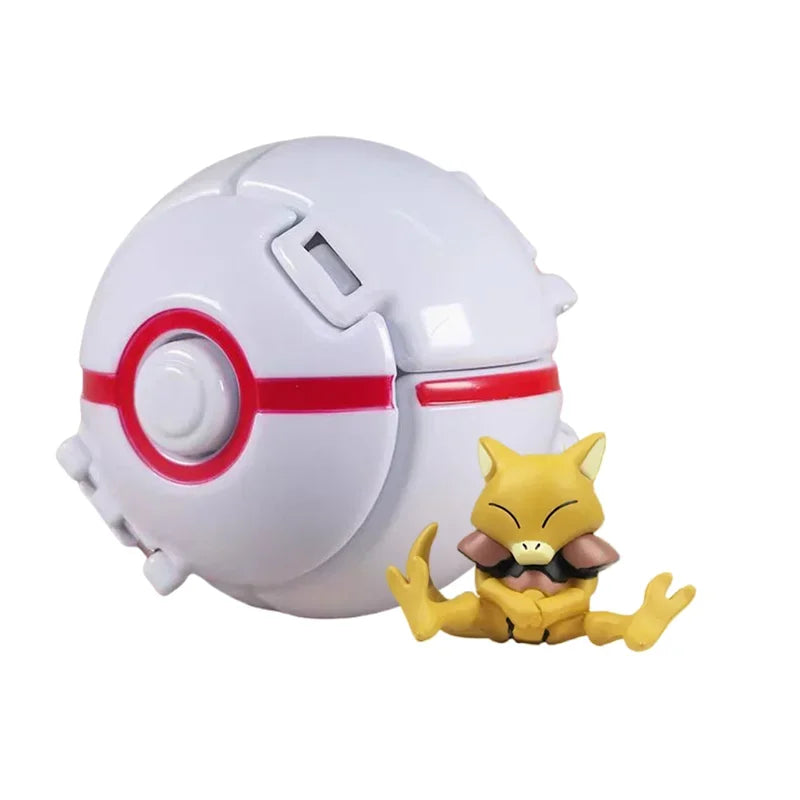 Figurines Pokéball Pokémon – Pikachu, Dracaufeu, Gengar, Tortank, etc. (Plusieurs modèles)