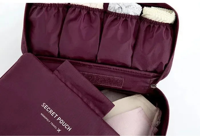 Sac de Rangement de Voyage Multifonction – Sous-vêtements, Cosmétiques & Accessoires