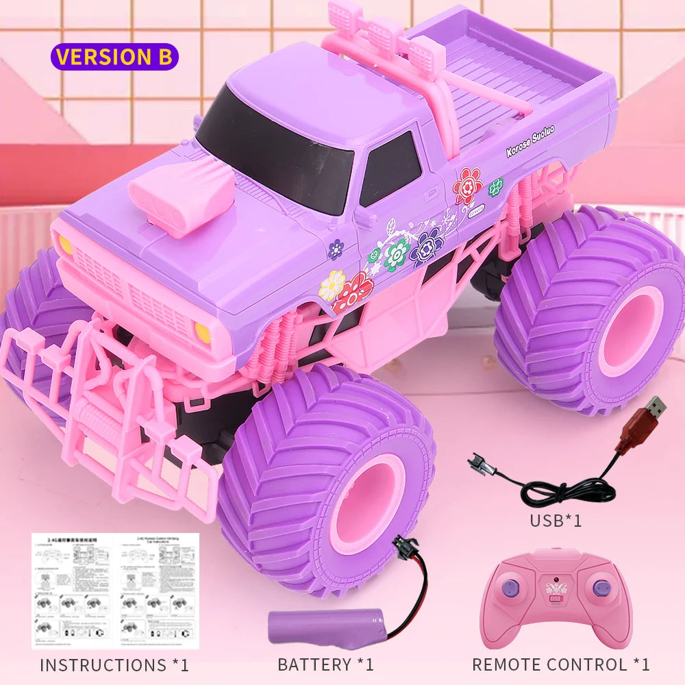 Voiture RC Tout-Terrain JJRC Q157 – Spéciale Fille – Escalade & Cascade 2.4G