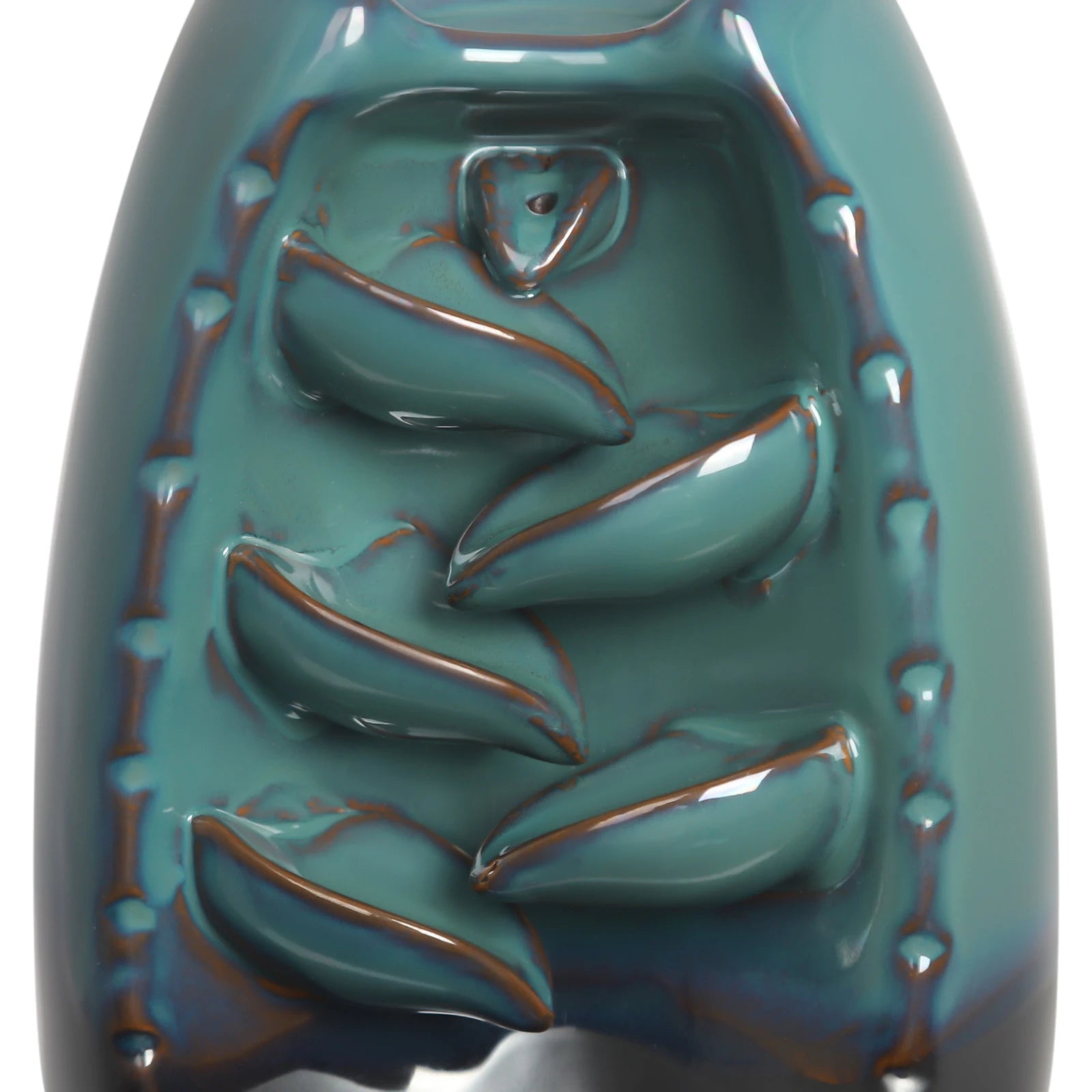 Brûleur d’Encens à Reflux en Cascade – Fontaine de Table en Céramique