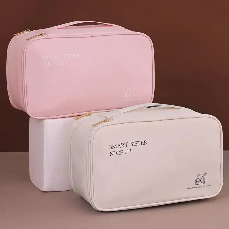 Sac de Rangement pour Sous-vêtements de Voyage – Double Couche & Imperméable