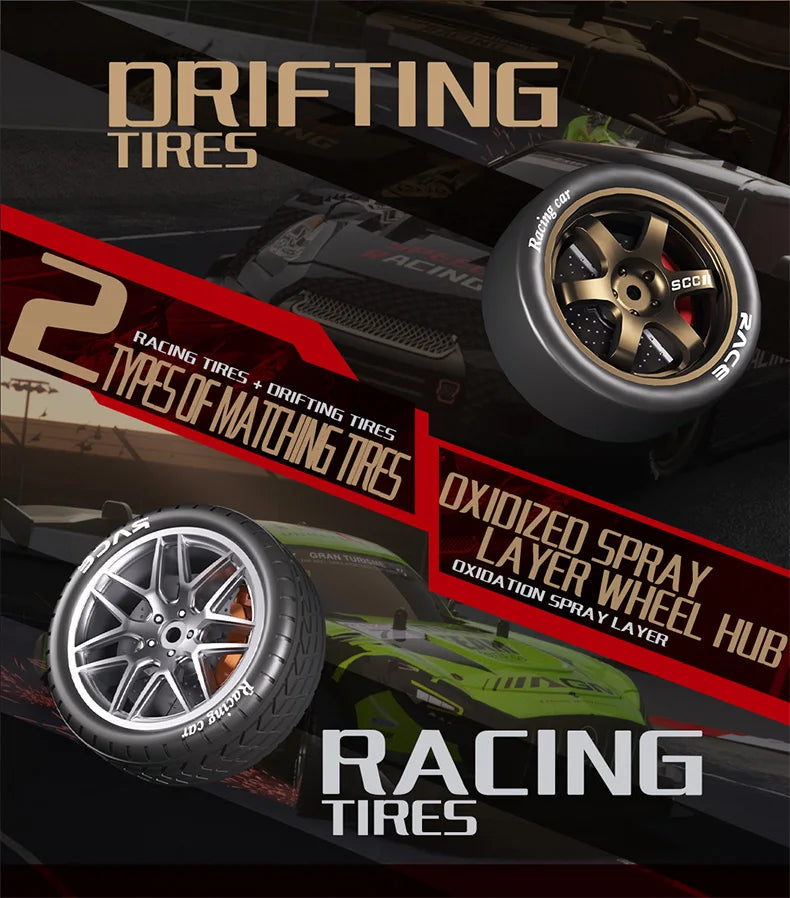 Voiture Télécommandée RC Pro 4x4 – GTR Haute Vitesse