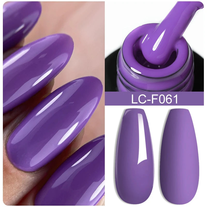 Vernis Gel LILYCUTE 7ml – Brun Foncé Collection Automne/Hiver – Brillance & Élégance Longue Tenue