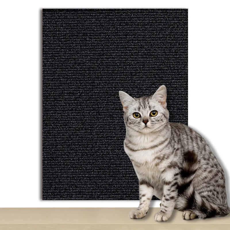 Bande griffoir murale autocollante pour chat — découpable
