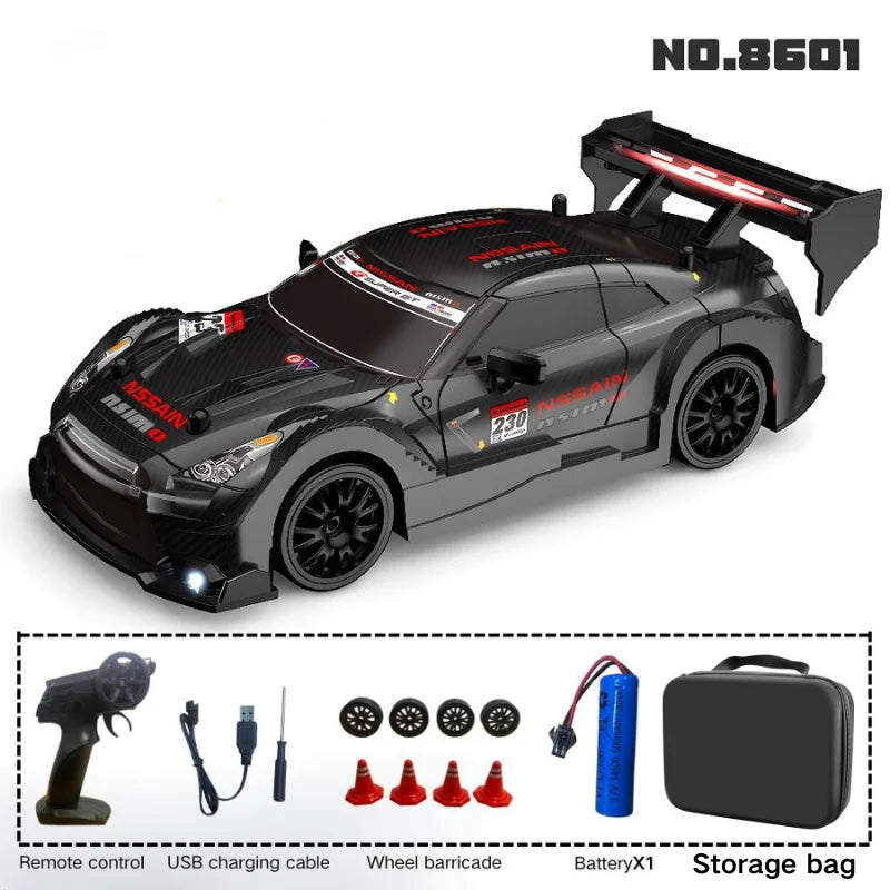 Voiture RC Drift 1:24 – Mustang 4WD & Modèles Sport
