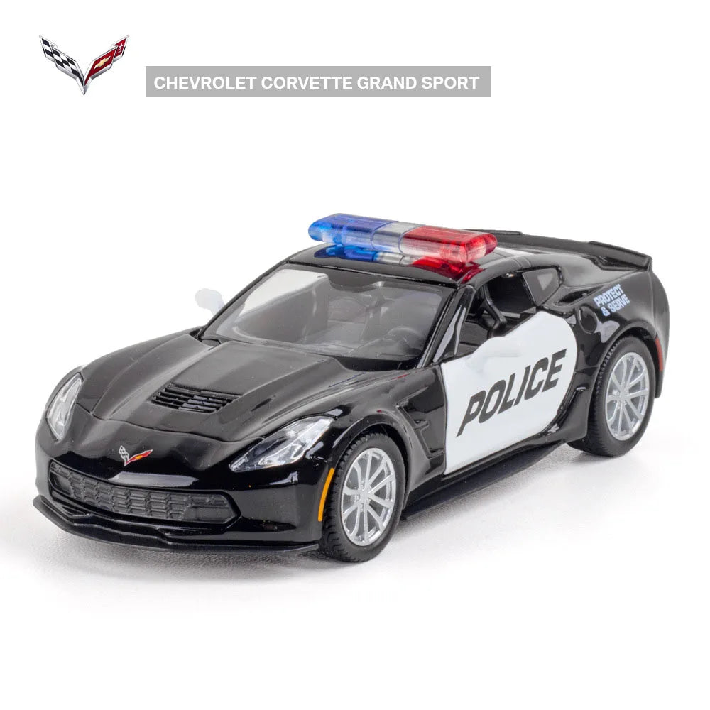 Modèle de Voiture 1:36 en Alliage – Portes Ouvrantes & Fonction Traction