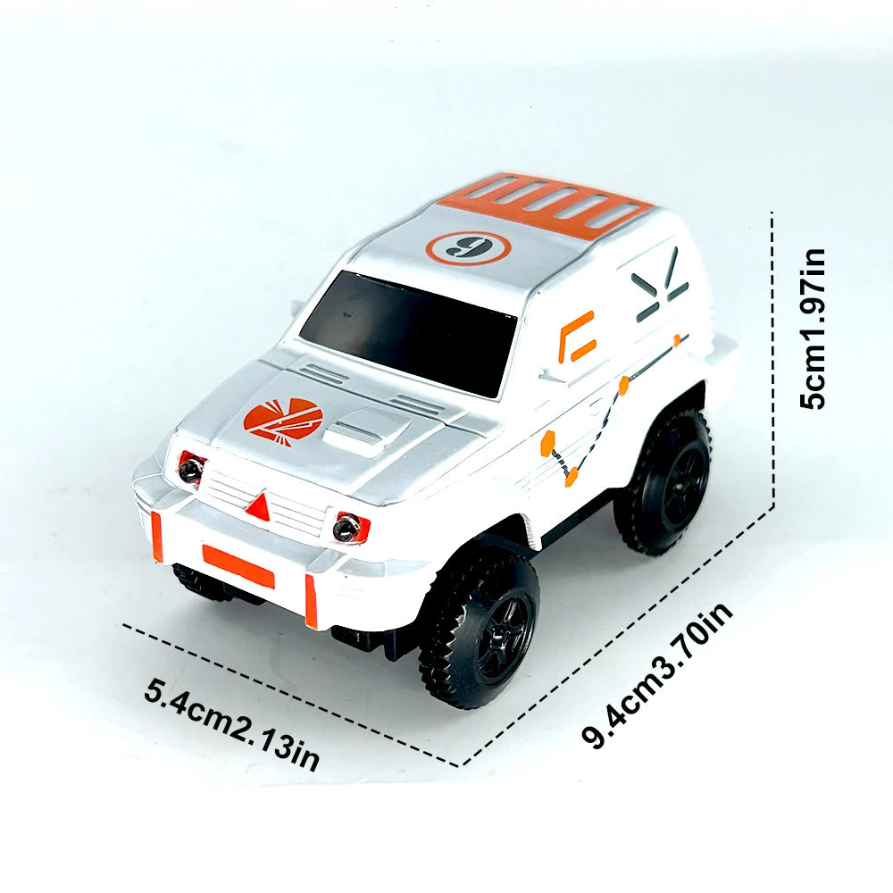 Piste de Course Dinosaure Flexible – Voiture Flash / Sans Lumière – Jouet Éducatif Enfants