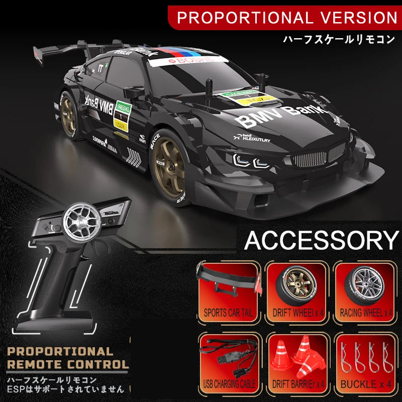 Voiture Télécommandée RC Pro 4x4 – GTR Haute Vitesse