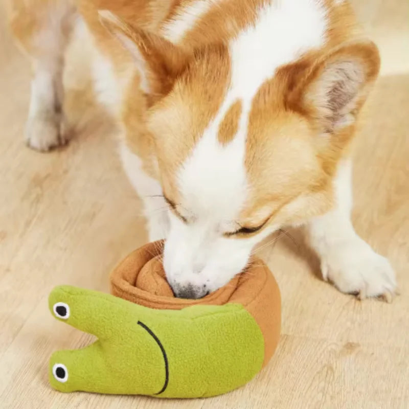 Tapis de fouille interactif pour chien et chat — anti-ennui, forme escargot
