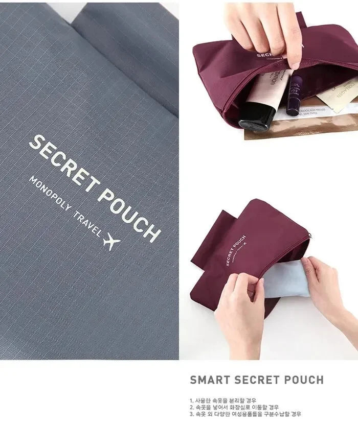 Sac de Rangement de Voyage Multifonction – Sous-vêtements, Cosmétiques & Accessoires