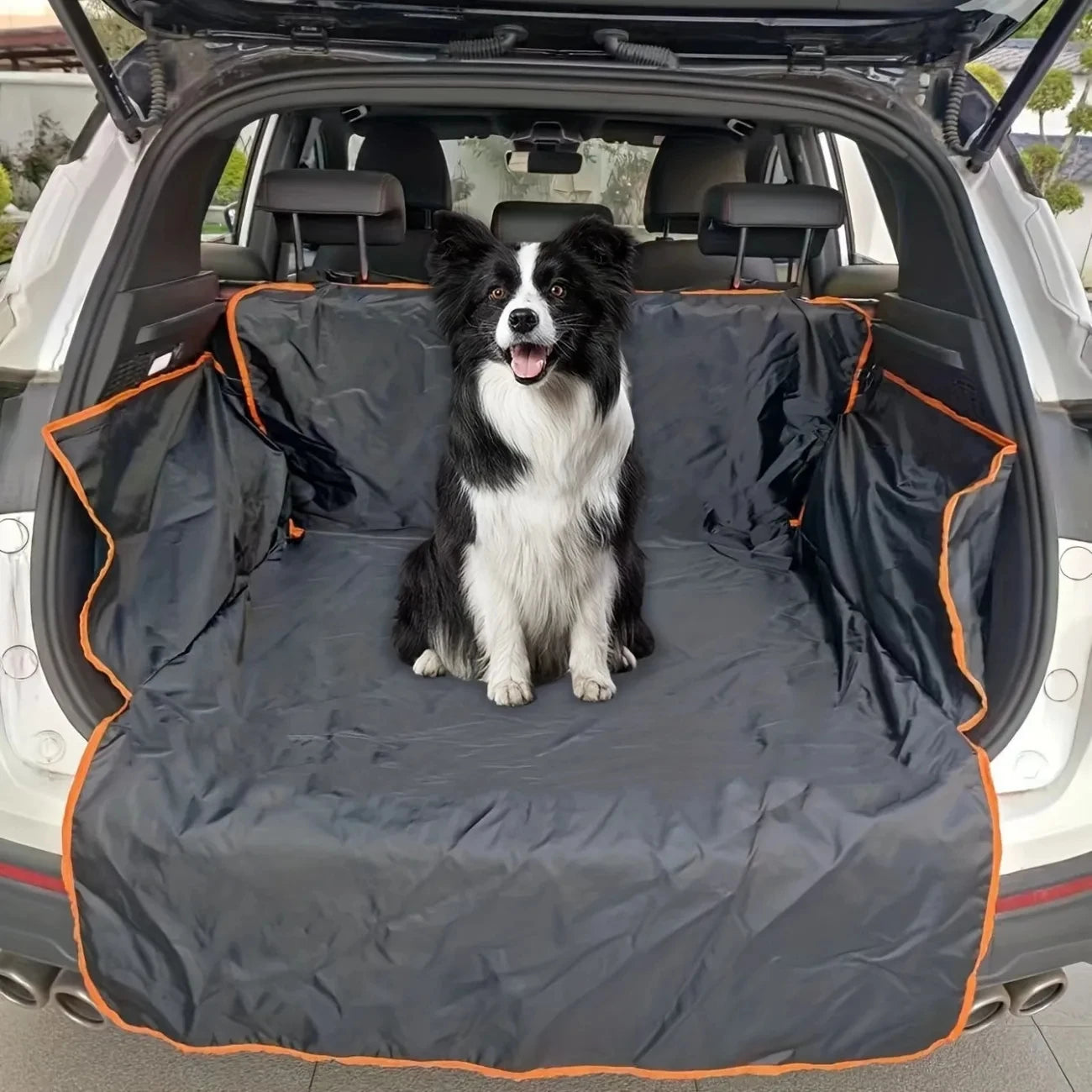 Tapis de coffre imperméable pour chien — protection SUV universelle