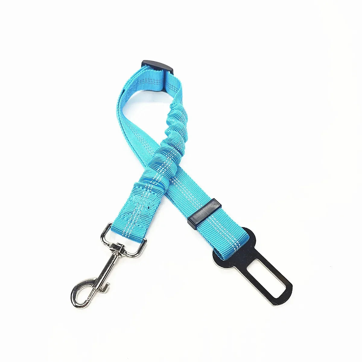 Ceinture de sécurité voiture réglable pour chien — attache harnais
