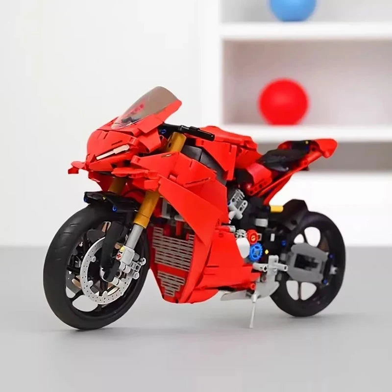 Moto Technique MOC Ducati Panigale V4 S – Blocs de Construction 42202 (2025)