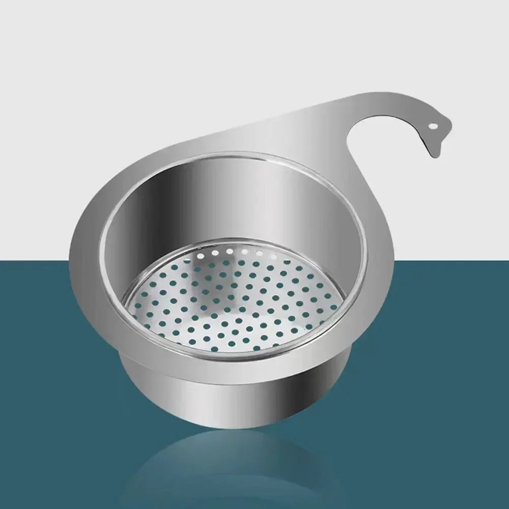 Crépine d’Évier en Forme de Cygne – Acier Inoxydable Anti-Colmatage