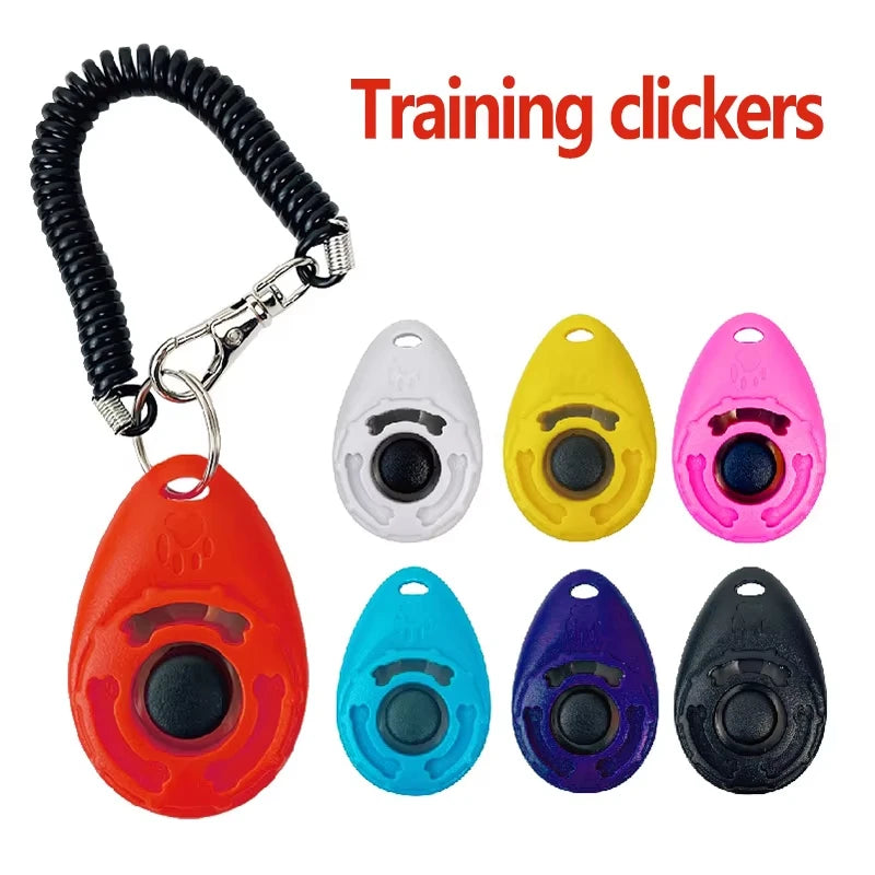 Clicker de dressage pour chien — bracelet réglable