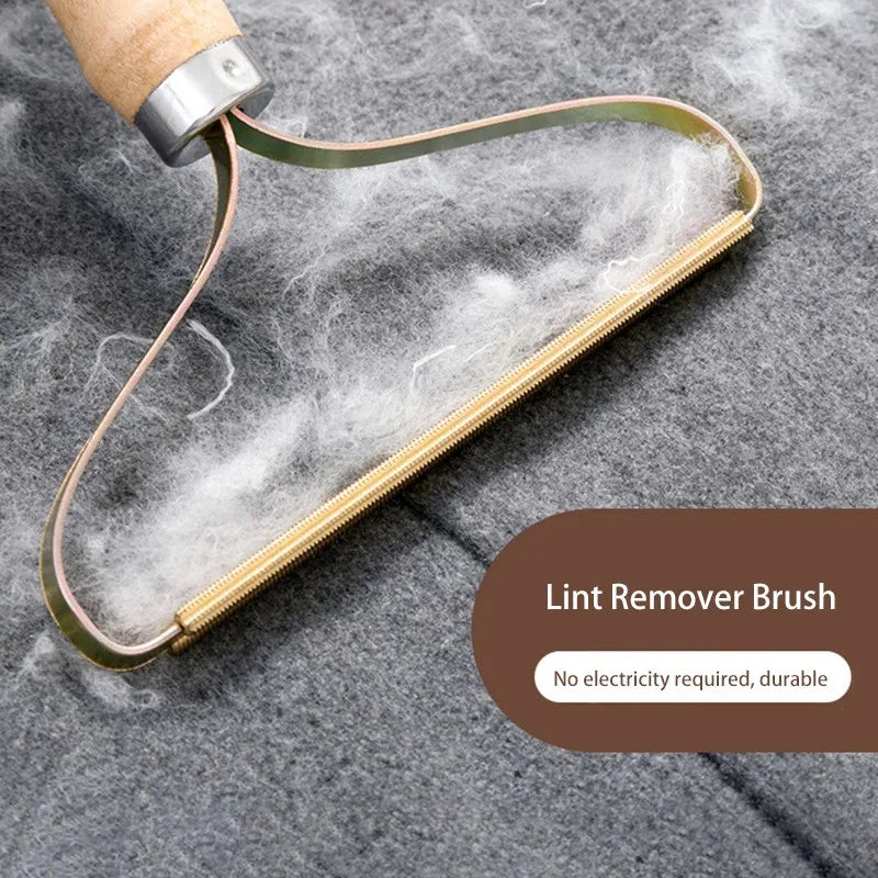 Brosse anti-poils manuelle portable — vêtements et canapé