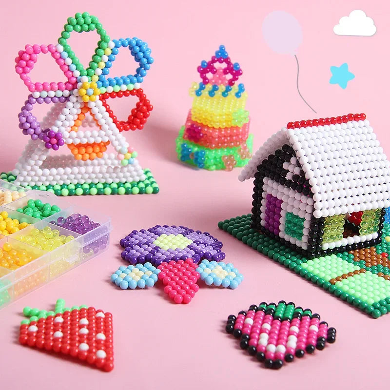Kit Perles Magiques – Bricolage à l’Eau (1000 / 1500 / 2400 pcs)